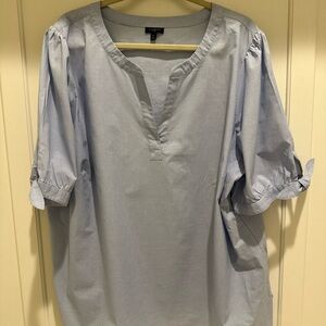 Talbot’s Light Blue Casual Shirt